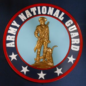 Army National Guard 15" Seal